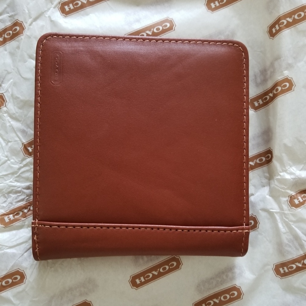 Genuine Coach Leather Picture Frame **NEW**